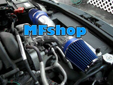 BLUE Dual For 2002-2003 Jeep Liberty 3.7L V6 Twin Air Intake System Kit picture