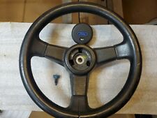 FORD Merkur Xr4ti Sierra Cosworth Leather 3 Spoke Steering Wheel RS500 picture
