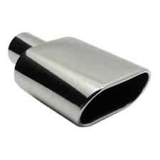 Jones Exhaust PRS600SS Chrome Stainless Steel Exhaust Tip Oval Straight Cut 3.25 picture