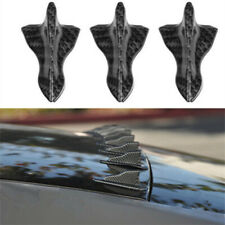 6X Car Racing Sport Style Roof Spoiler Shark Fin Carbon Fiber Decoration picture