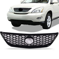 Front Upper Grille Honeycomb Gloss Black For 2004-2006 Lexus RX330 2007-09 RX350 picture
