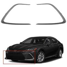 For 2021 2022 Toyota Camry LE XLE Front Painted Chrome Grille Grill Trim Molding picture