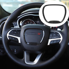 Carbon Fiber Steering Wheel Frame Trim Ring for 2015+ Dodge Challenger & Charger picture