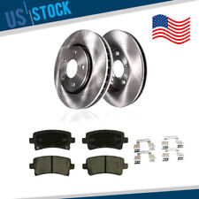 For Buick Lacrosse Regal Allure Saab 9-5 XTS Impala 315mm Rear Rotors Brake Pads picture