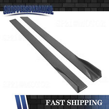 Carbon Fiber Side Skirts Extension For Mercedes Benz W205 C205 C43 C63 AMG 00-21 picture