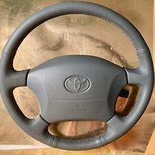Toyota Land Cruiser 100 Series Grey Lexus LX470 PERFORATED Gray Steering Wheel picture
