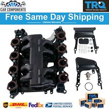 TRQ New Intake Manifold w/ Gasket Thermostat O-Rings For 1996-2000 Ford Lincoln picture