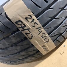 1x 215/45/17 BANOZE C PACER PART WORN TYRE 7MM TREAD WITH DOT AGE OF 07/2023 picture