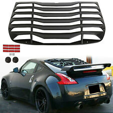 For Nissan 370Z Coupe 2009-2020 ABS Rear Window Louver Windshield Shade Cover picture