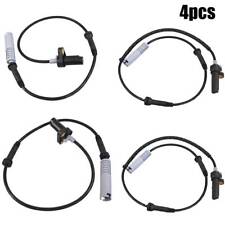 4PCS Front & Rear ABS Wheel Speed Sensor For BMW E39 528i 540i 1997-1999 picture