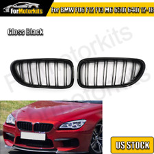 Front Kidney Grille Grill For 2012-2018 BMW M6 F06 F12 F13 650i 640i Gloss Black picture