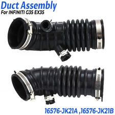 Pair Air Intake Hose Kit For INFINITI 07-08 G35,08-10 EX35 Duct Assy Left&Right picture