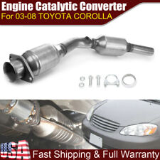 FOR 03-08 TOYOTA COROLLA MATRIX 1.8L ENGINE CATALYTIC CONVERTER EXHAUST PIPE KIT picture