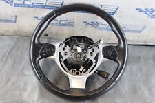 2017 SUBARU BRZ FRS A86 GT86 FA20 2.0L OEM BLACK LEATHER STEERING WHEEL #8075 picture