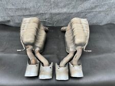 ✔MERCEDES W219 W211 CLS63 E63 CLS55 AMG SPORT REAR EXHAUST MUFFLER PIPE SET OEM picture