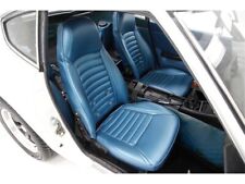 Datsun 240Z/260Z/280Z Synthetic Leather Seat Covers 1970-1978 In Cobalt Blue picture