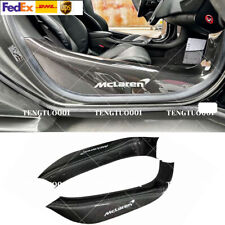 Carbon Fiber Door Sills Threshold Panels Cover For McLaren 540C 570S 570GT 15-19 picture