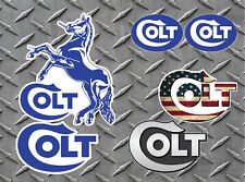 6 Colt Decals - Vinyl Decals Hunting Firearms Indoor or Outdoor High Quality picture