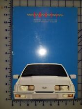 1988 Ford Merkur XR4Ti Brochure  picture