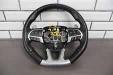 14-18 Jeep Grand Cherokee SRT8 Leather OEM Steering Wheel (Black XR/Red Stitch) picture
