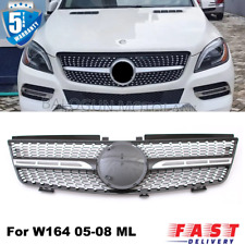 For Mercedes Benz ML W164 ML350 ML500 ML320 2005-2008 Grille Front Grill Diamond picture