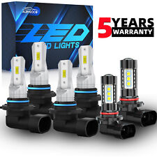 For Lexus GS300 1998-2005 6x 6000K LED Headlight Hi/Lo+Fog Light Bulbs Kit A++ picture