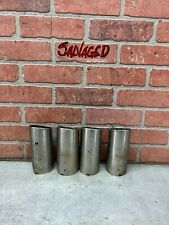 1991-1999 3000GT OEM Dodge Stealth Chrome Exhaust Tailpipe Tip MB857021 SET OF 4 picture