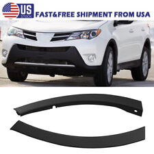 PAIR For Toyota RAV4 2013 2014 2015 Front Bumper Wheel Fender Arch Molding Trims picture