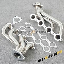 Stainless Short Headers for 2002-2013 Chevy Silverado 1500 2500 3500 6.0L 6.2L picture