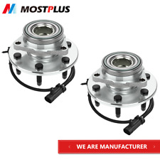 2x Front Wheel Hub Bearing Assembly w/ ABS For Chevy GMC Truck 4X4 Only for 4WD picture