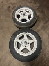 OZ Racing Mitsubishi Lancer Evo 3 4x114.3 ENKEI Wheels Tires Set picture