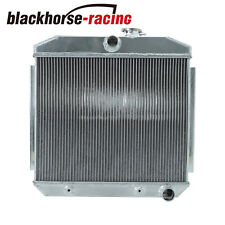 Core Light Radiator 3 Row Aluminum For 1955-1957 Chevy Block V8 150 210 Bel Air picture