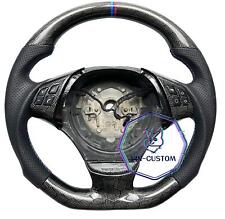 HONEYCOMB CARBON FIBER Steering Wheel FOR BMW E90E91E92 335i 330i 328i W/BUTTONS picture