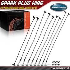 9Pcs Spark Plug Wire Set for Mercedes-Benz W126 420SEL 560SEC 560SEL 1986-1991 picture