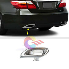 New Stainless Rear Left Exhaust Muffler Pipe Cover For Lexus LS460 LS600h 10-12 picture