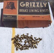 75ct NOS RIVETS: BRAKE SHOE CLUTCH VARIOUS CARS 1970S 1960S 1950S 1940S 1930S picture