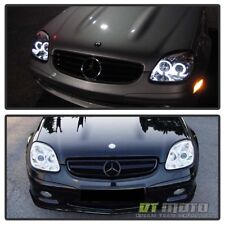 1998-2004 Mercedes Benz R170 SLK230 SLK200 SLK320 LED Halo Projector Headlights picture