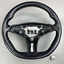 10-13 Mercedes W212 E350 E550 3 Spoke Sport Steering Wheel Black Leather OEM picture