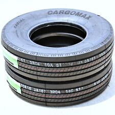 2 Tires Cargo Max RT809 All Steel ST 225/75R15 Load G 14 Ply Trailer picture