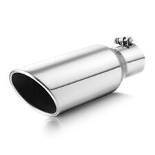 Stainless Steel Exhaust Tip Rolled Edge 2.5