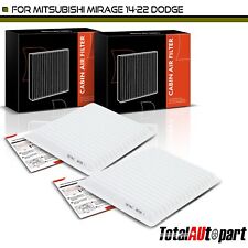 New 2x Cabin Air Filter for Dodge Attitude 2015-2018 Mitsubishi Mirage Mirage G4 picture