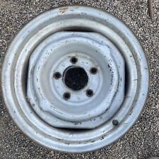 60's 70's 80s. 14'' x 6'' GM Car rim, 5 on 4,75'' Bolt pattern  wheel. picture