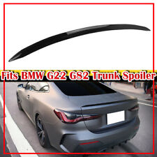  20-24 Fits BMW 4-Series G22 G82 M Coupe OE Rear Trunk Spoiler Color Black picture