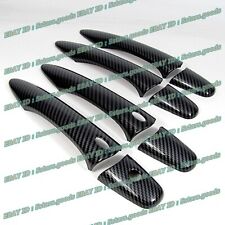 Glossy Carbon Fiber Side Door Handle Cover Trim For 09-13 Infiniti FX 35 37 50 picture