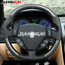 Real Carbon Fiber Perforated Steering Wheel Fit Maserati Granturismo MC Stradale picture