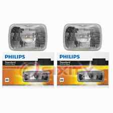2 pc Philips High Low Beam Headlight Bulbs for Mazda 626 B2000 B2200 B2600 ib picture