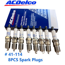 8Pcs ACDELCO 12622441 41-114 Iridium Spark Plugs for Cadillac Chevrolet GMC picture