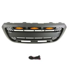 Black Front Grille Fits For  Ranger 2004-2011 Upper Grill With LED Light picture