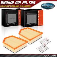 2x Engine Air Filter for Volvo XC60 2018-2023 XC90 2016-2023 S60 2019-2023 2.0L picture