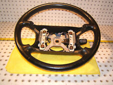 Lexus 1997 SC400 SC300 Leather BLACK Steering Genuine OEM 1 Wheel Only No cover picture
